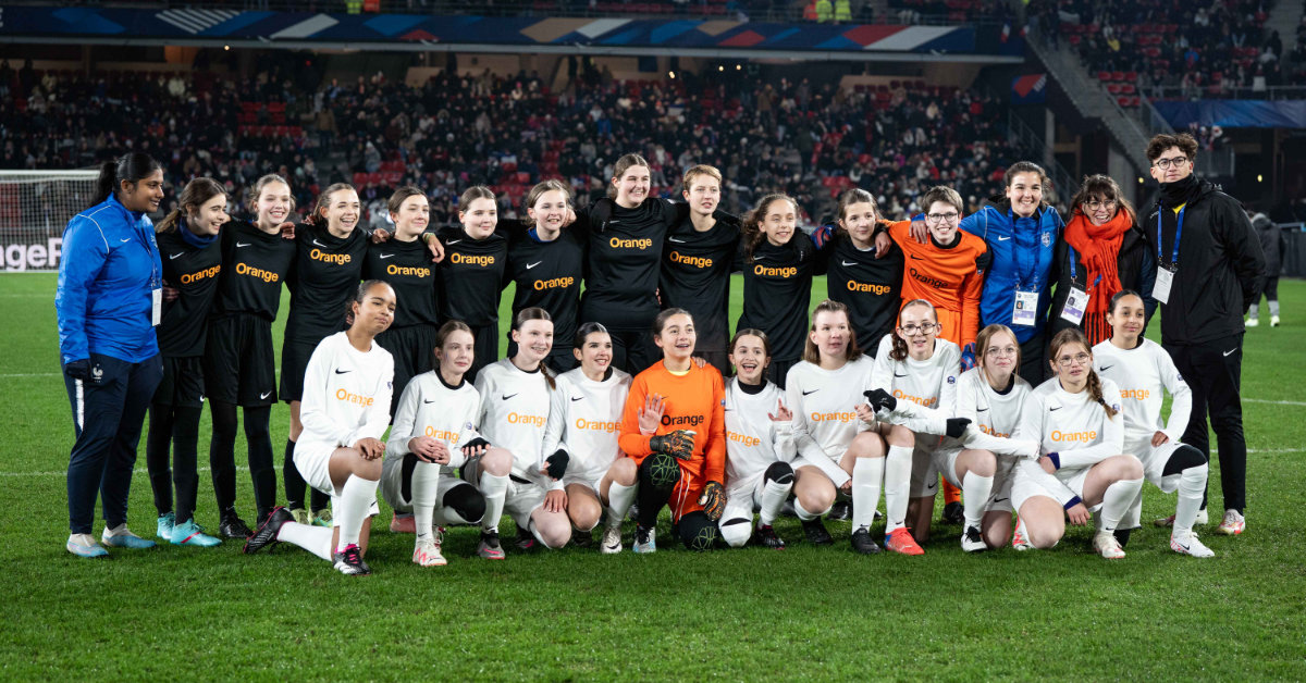 Les joueuses des Cadets de Bretagne au Stade Rennais : une expérience inoubliable pour les U15F